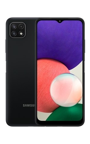 Смартфон Samsung Galaxy A22 4/128 ГБ RU, черный фото 0