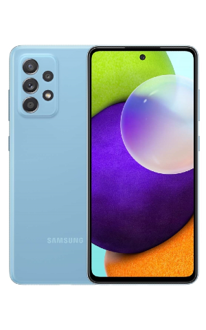 Смартфон Samsung Galaxy A52 4/128 ГБ RU, синий фото 0